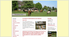 Desktop Screenshot of ferienhof-eilts.de
